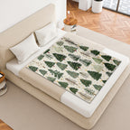 Specific Design Blanket with Christmas Tree
