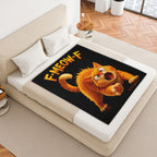 Specific Cozy f-meow-f Blanket