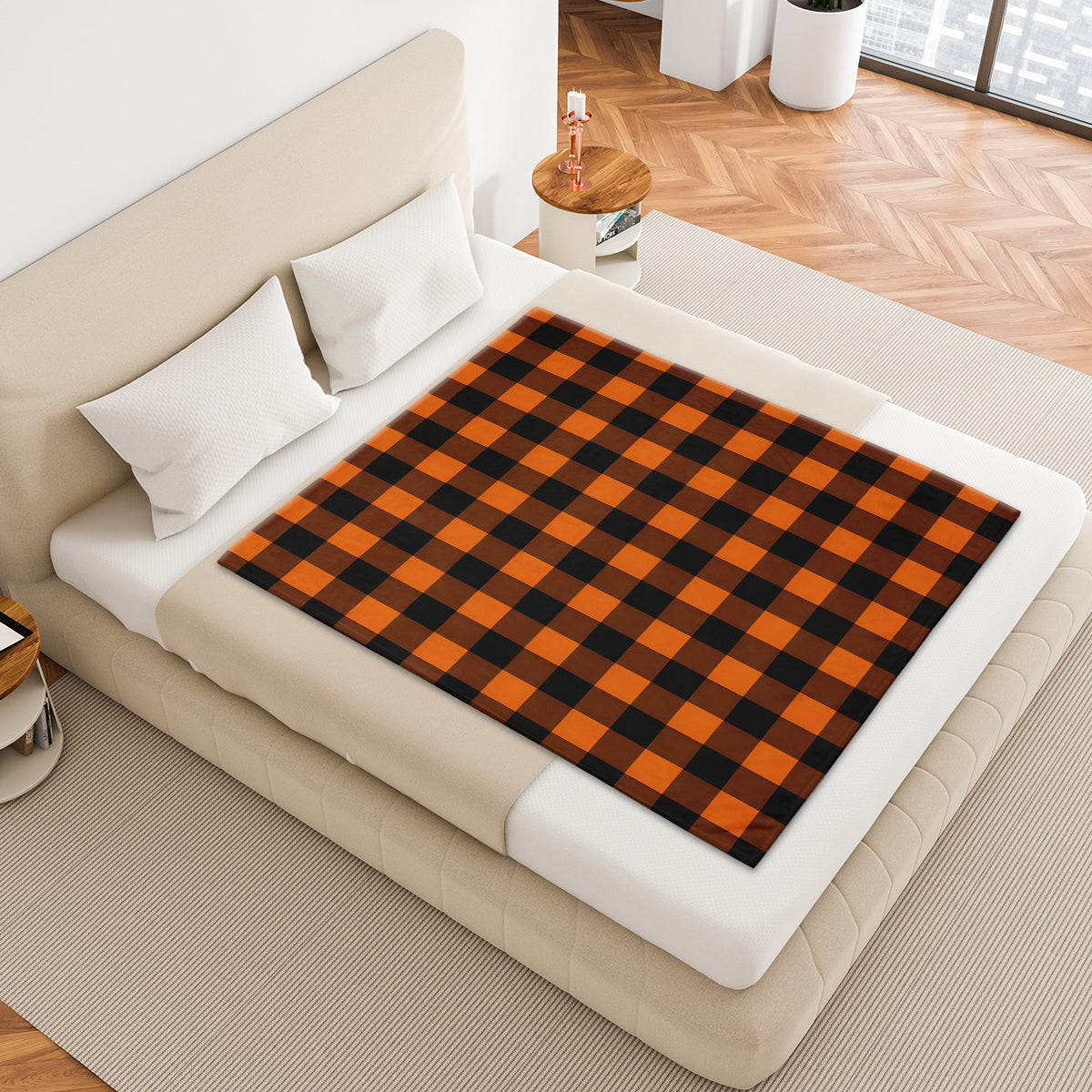 Checkered Pattern Blanket