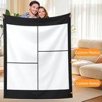 Custom Blanket for Couples with Photos