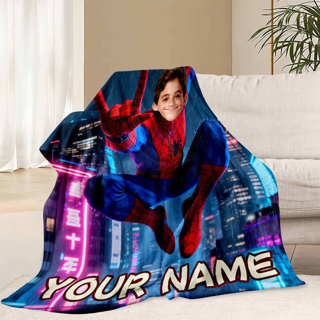 Spider-Man Heroes Custom Blanket