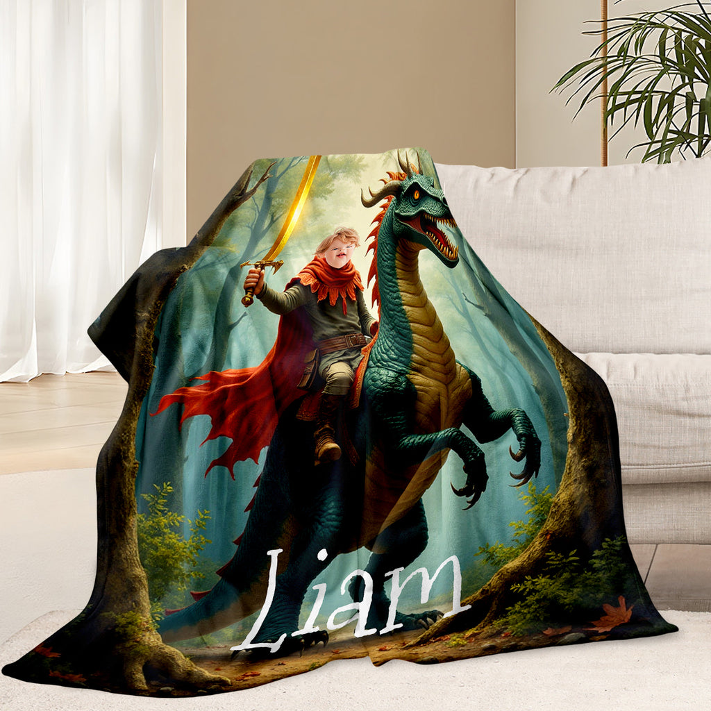 Cartoon Dreams Personalized Blankets