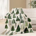 Specific Design Blanket with Christmas Tree