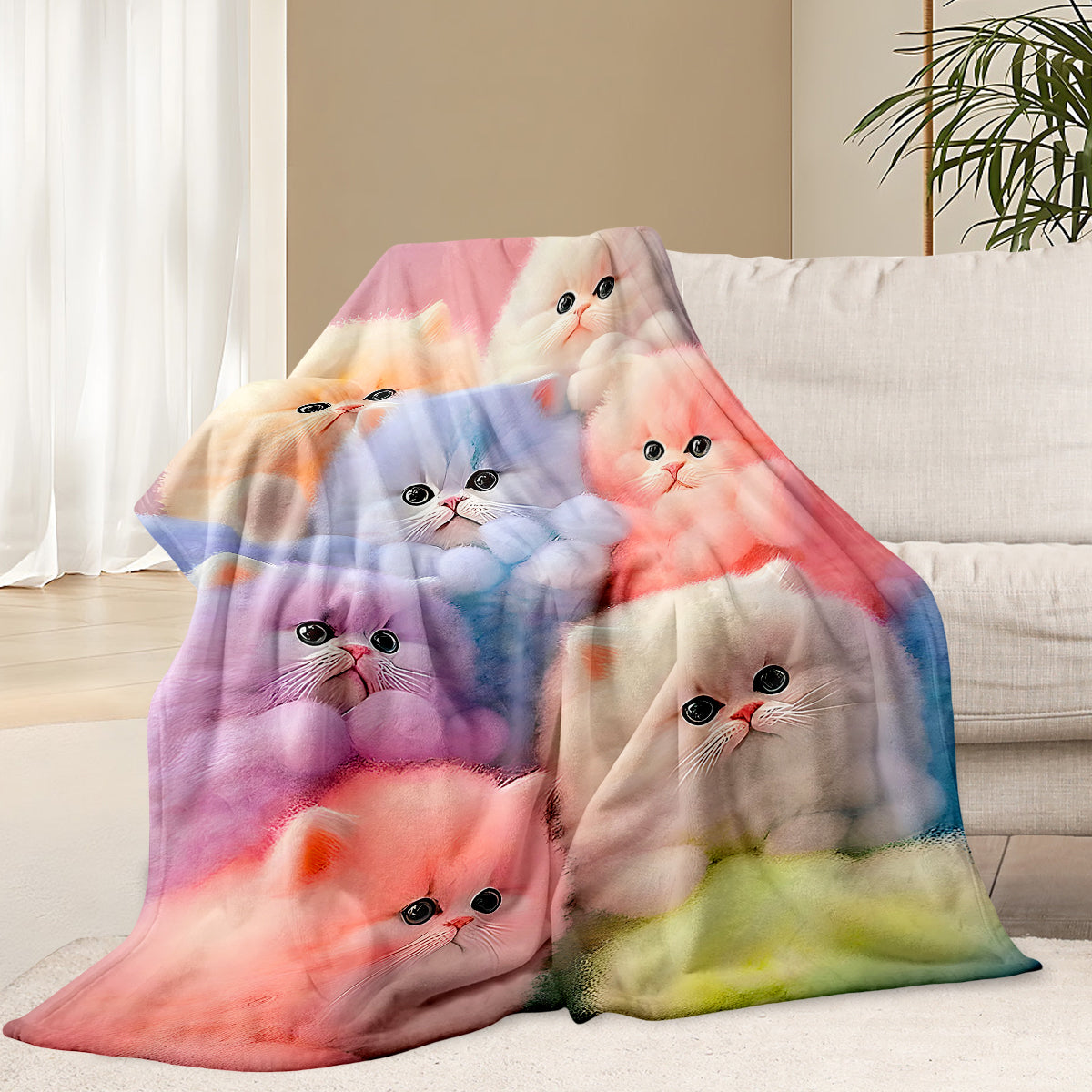 Specific Cozy Polyester Animal Blankets