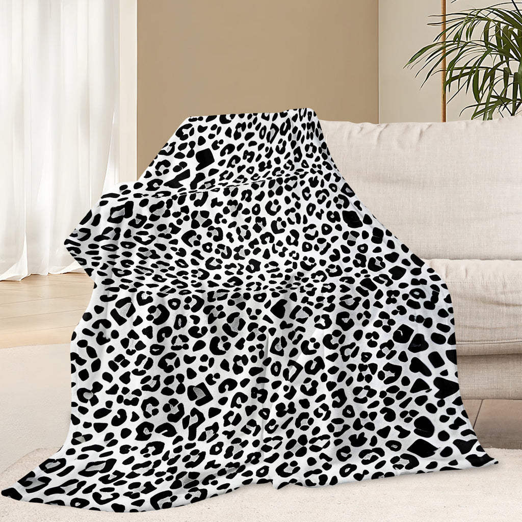 Wild Leopard Print Blanket