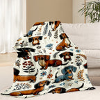 Specific Cozy Dachshund Blanket
