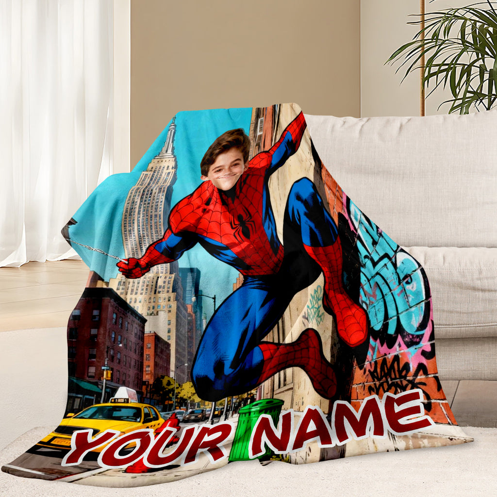 Spider-Man Heroes Custom Blanket