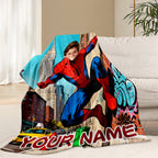 Spider-Man Heroes Custom Blanket