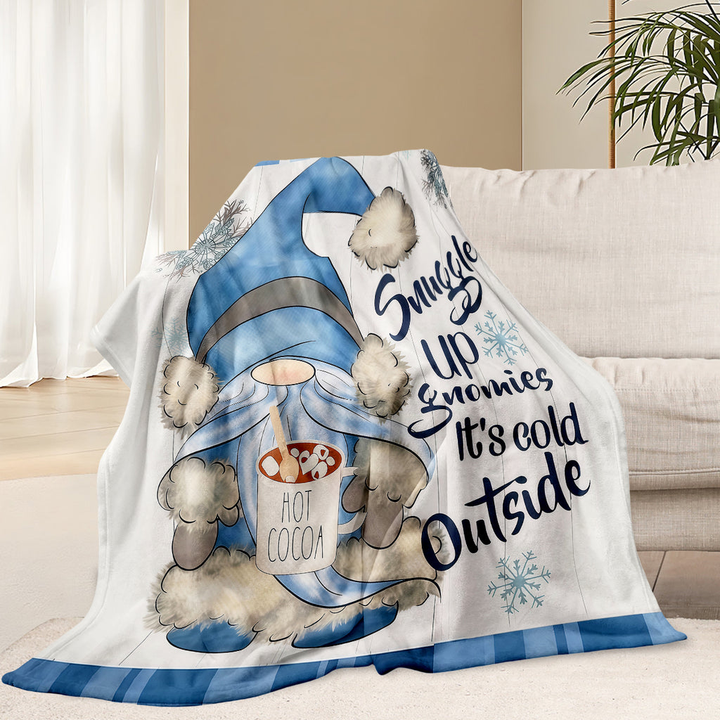 Merry Santa Claus Christmas Blanket