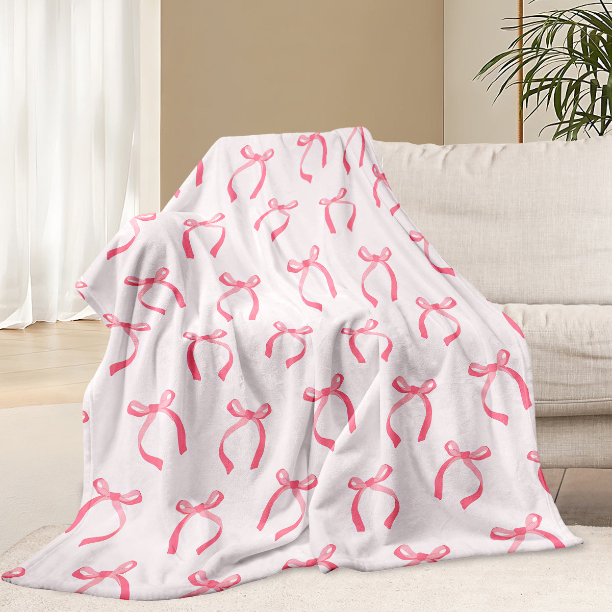 Specific Design Blanket with Bow