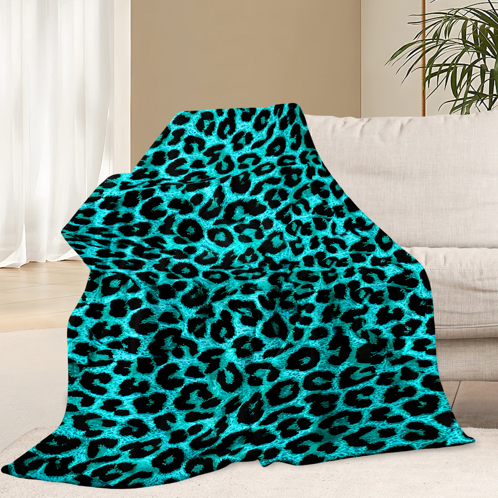 Wild Leopard Print Blanket