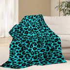 Wild Leopard Print Blanket