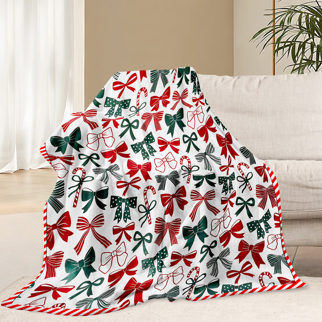 Specific Design Blanket with Bow
