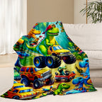 Cartoon Dinosaur Blanket