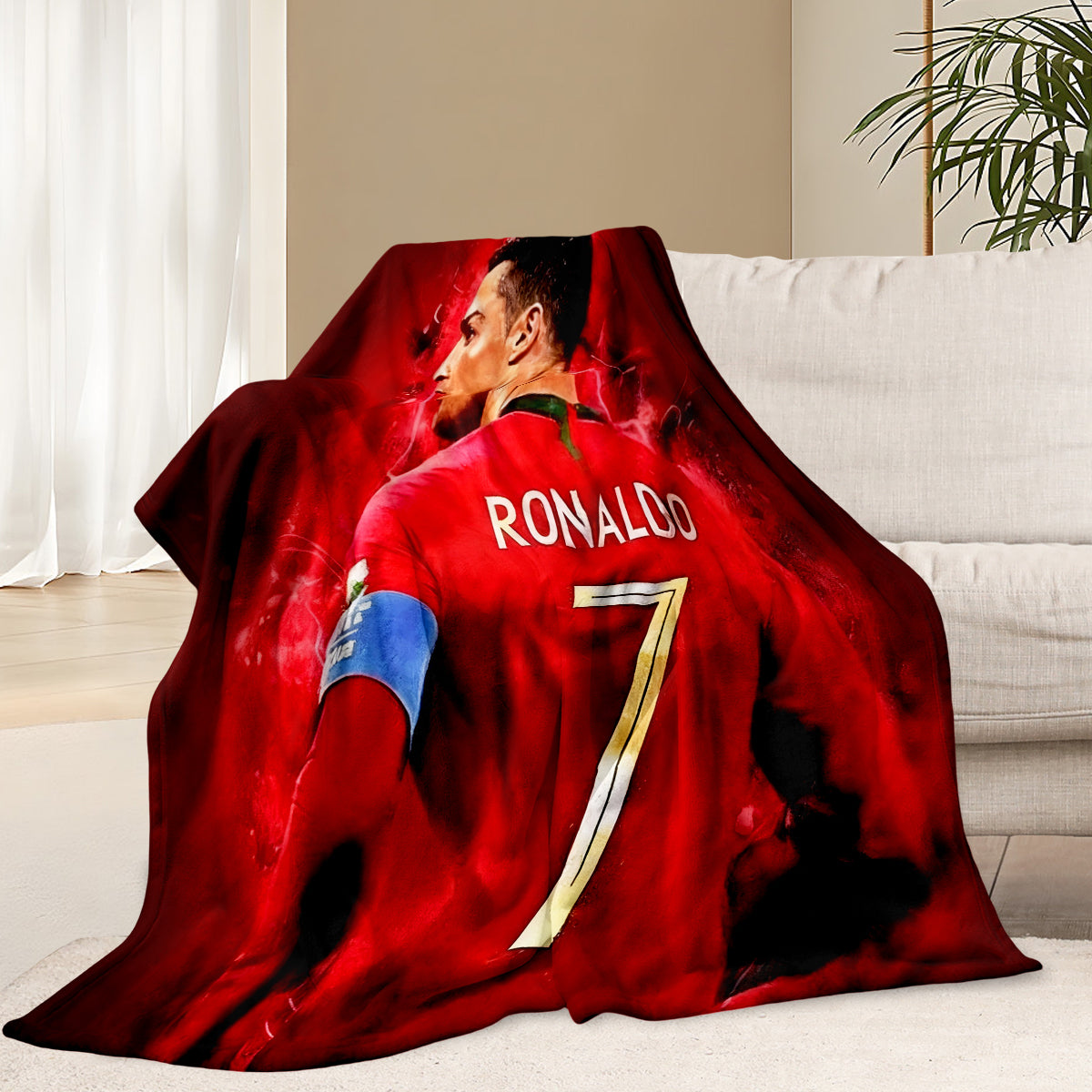 Soccer Star Fleece Blanket