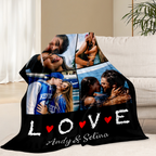 Custom Blanket for Couples in Love