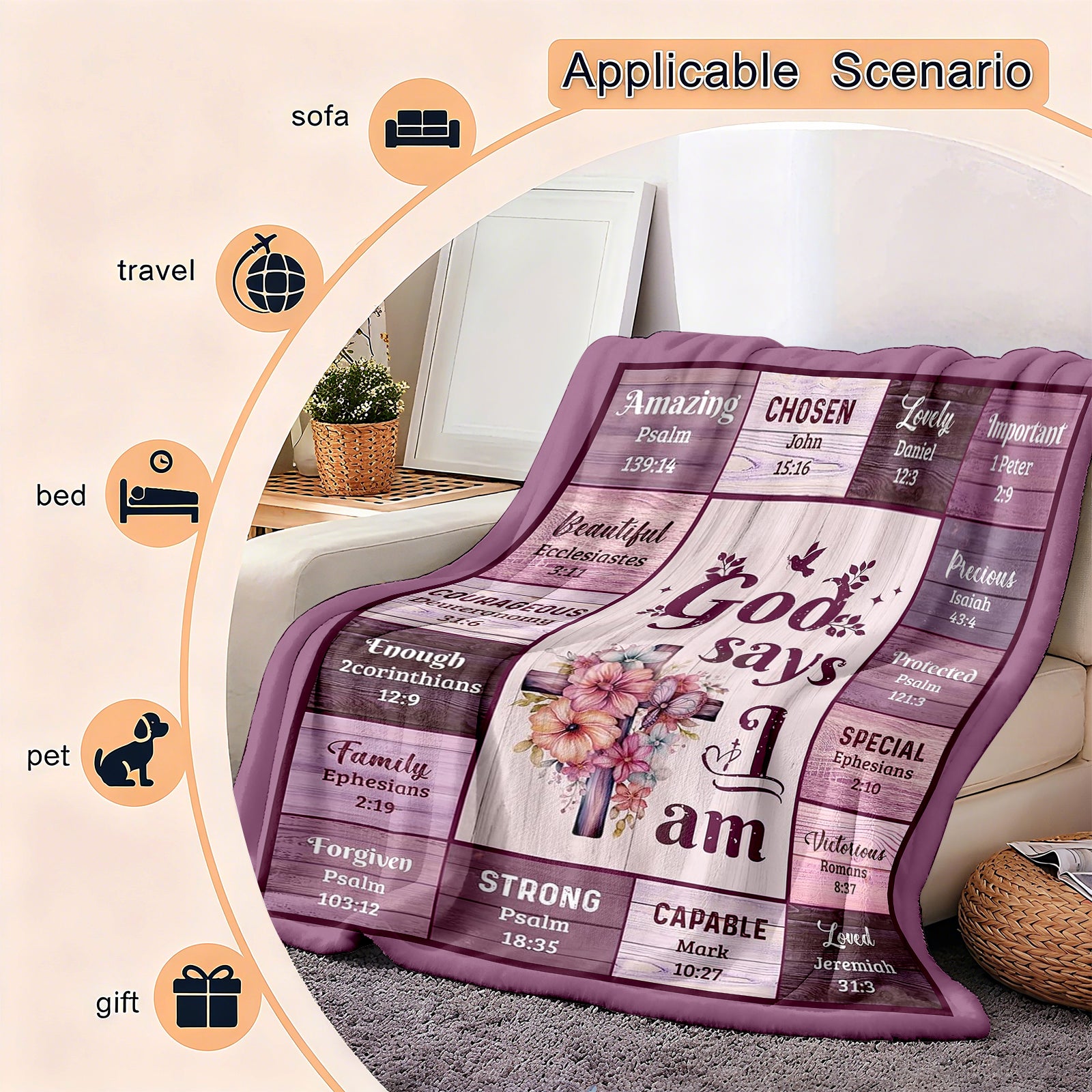 Faithful Comfort Specific Blankets
