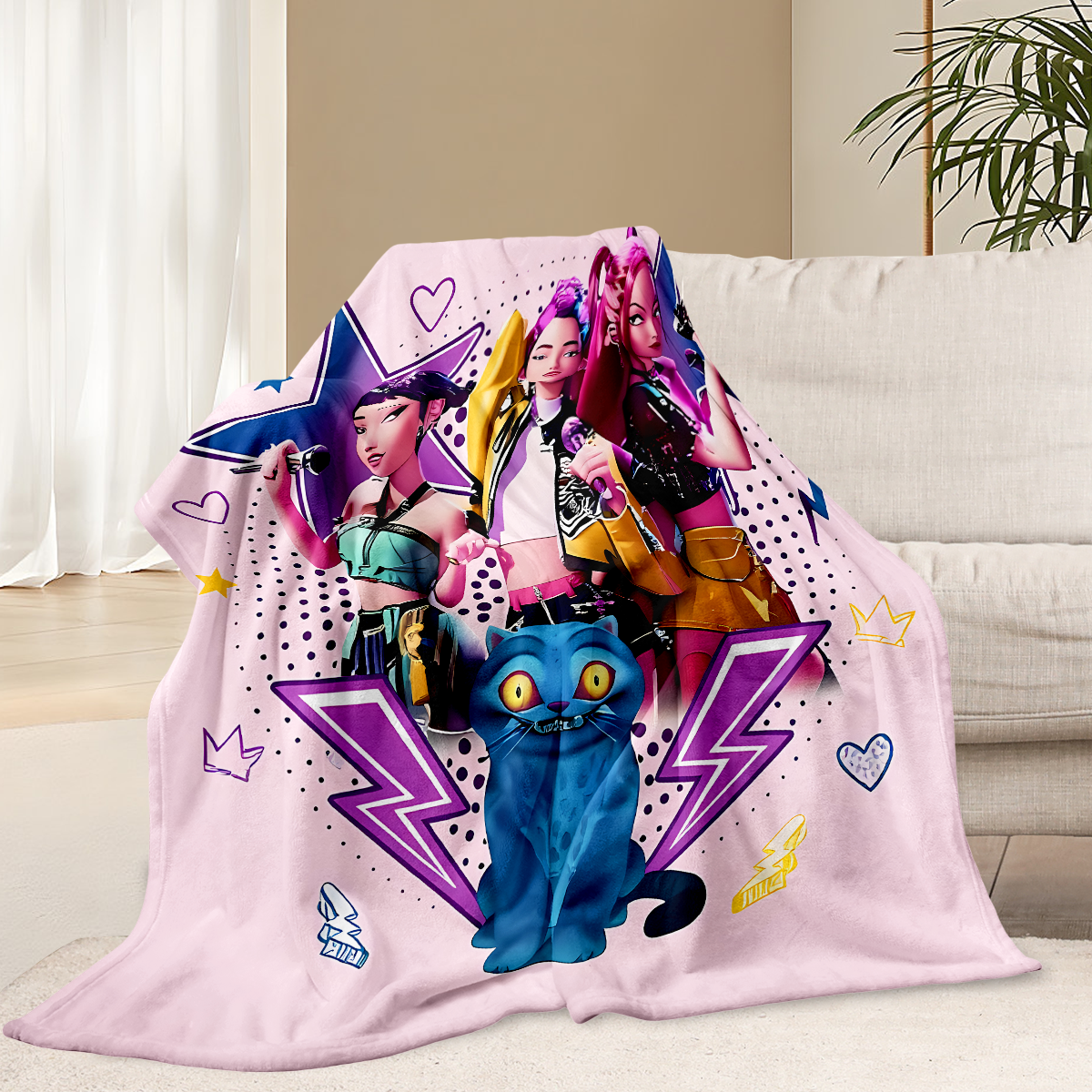 Kpop Stars Fleece Blanket