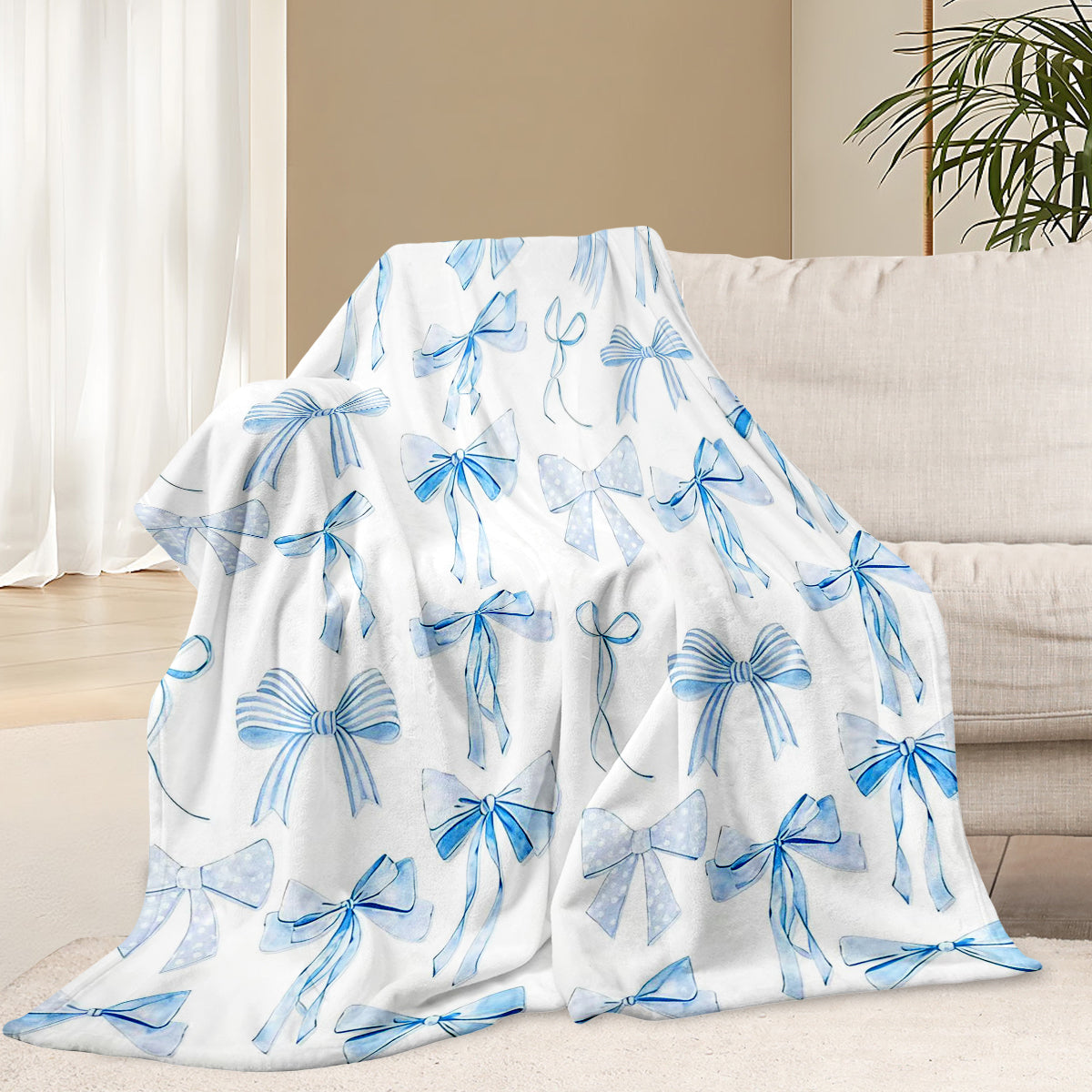 Specific Design Blanket with Bow