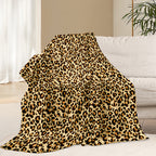 Wild Leopard Print Blanket