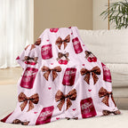 Specific Design Blanket with Bow