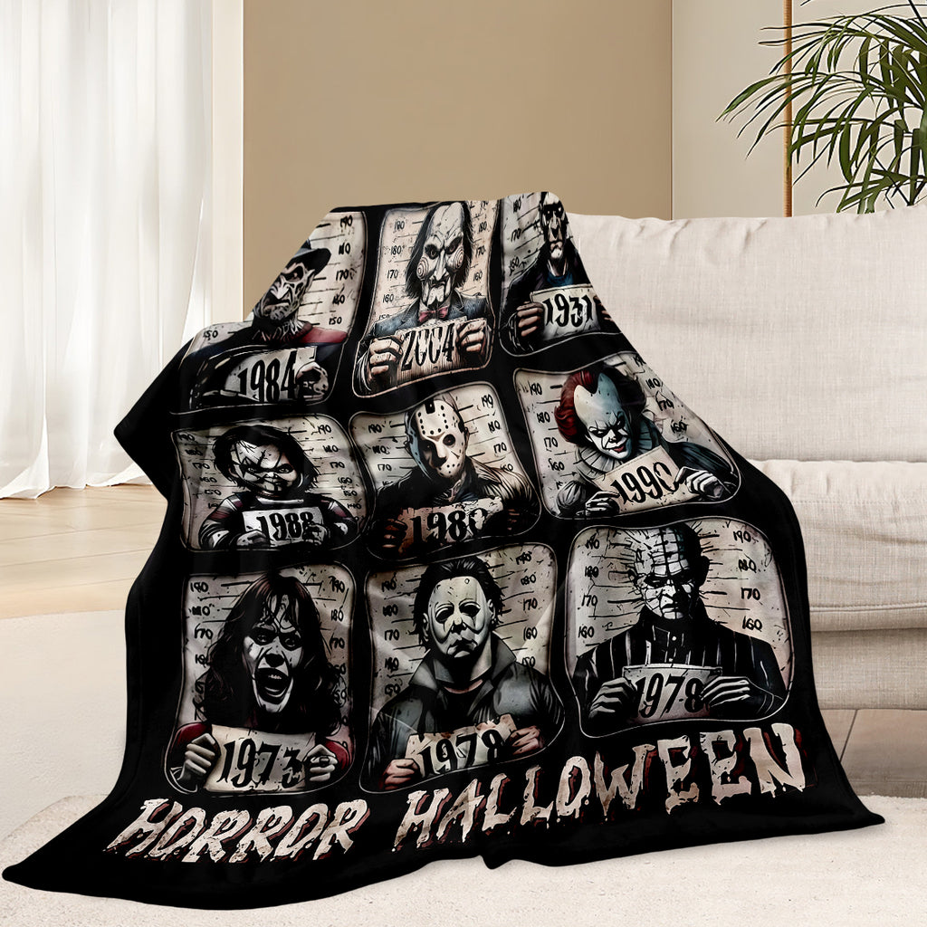 Horror Clash Fleece Blanket