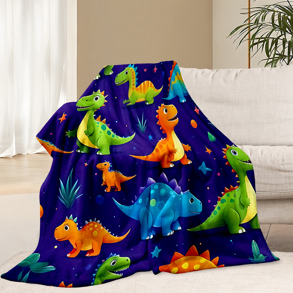 Cartoon Dinosaur Blanket