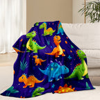 Cartoon Dinosaur Blanket
