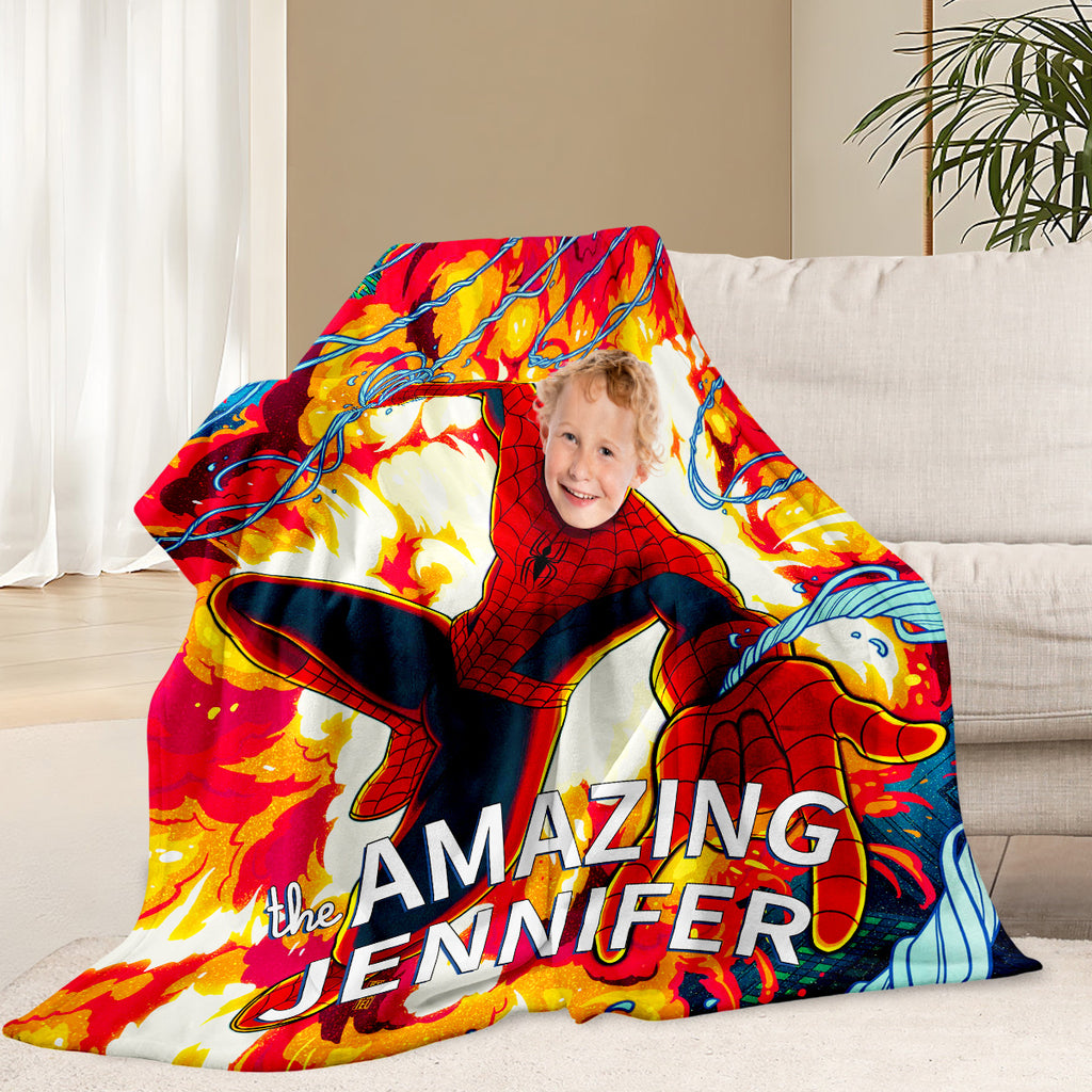 Spider-Man Heroes Custom Blanket