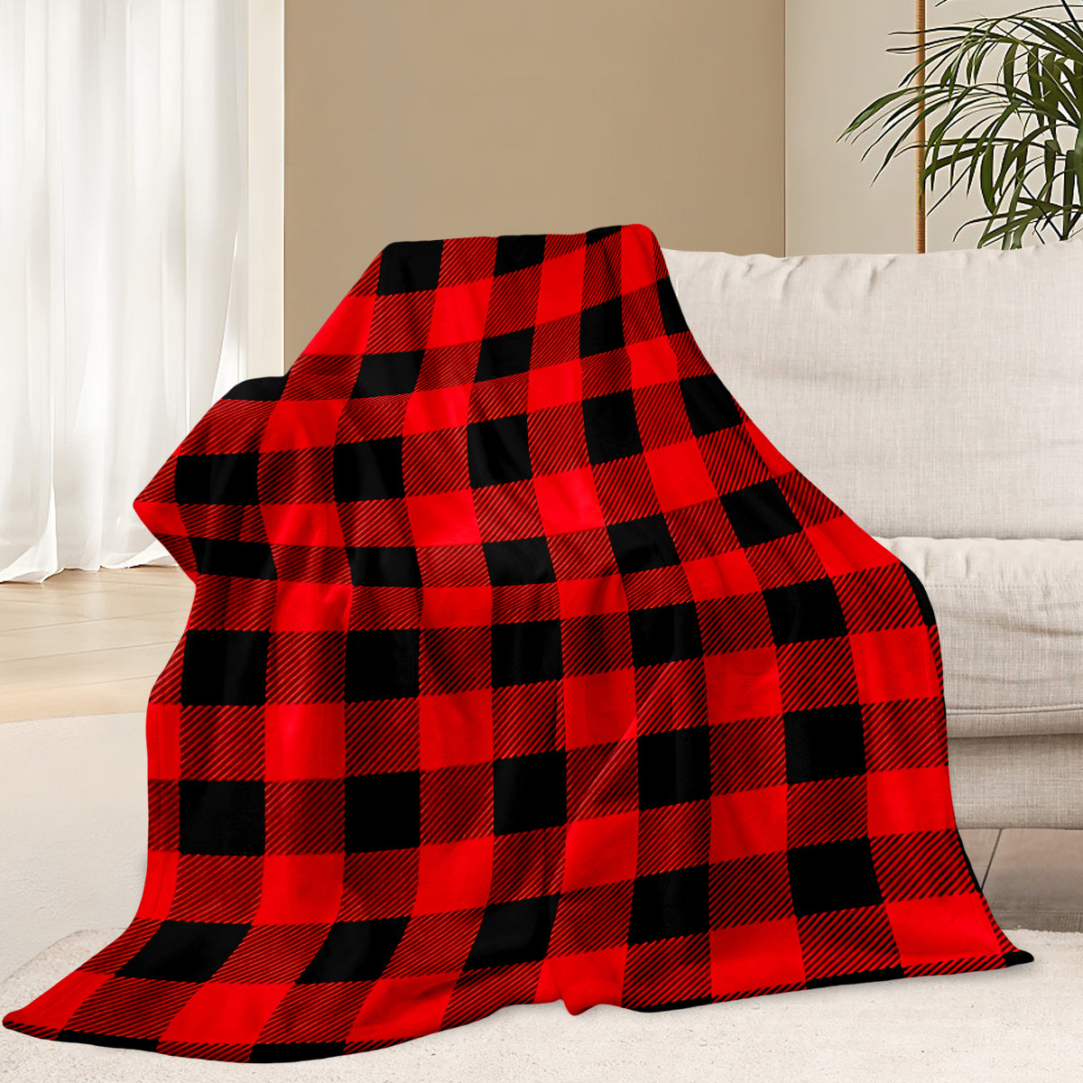 Checkered Pattern Blanket