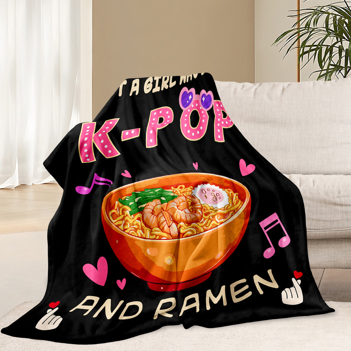 Kpop Fan Love Blanket