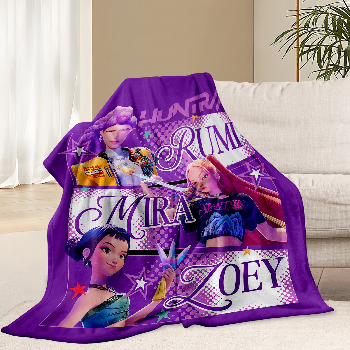 Kpop Stars Fleece Blanket