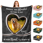 Custom Pet Memorial Blanket