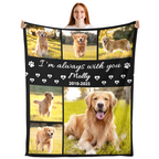 Custom Pet Memorial Blanket