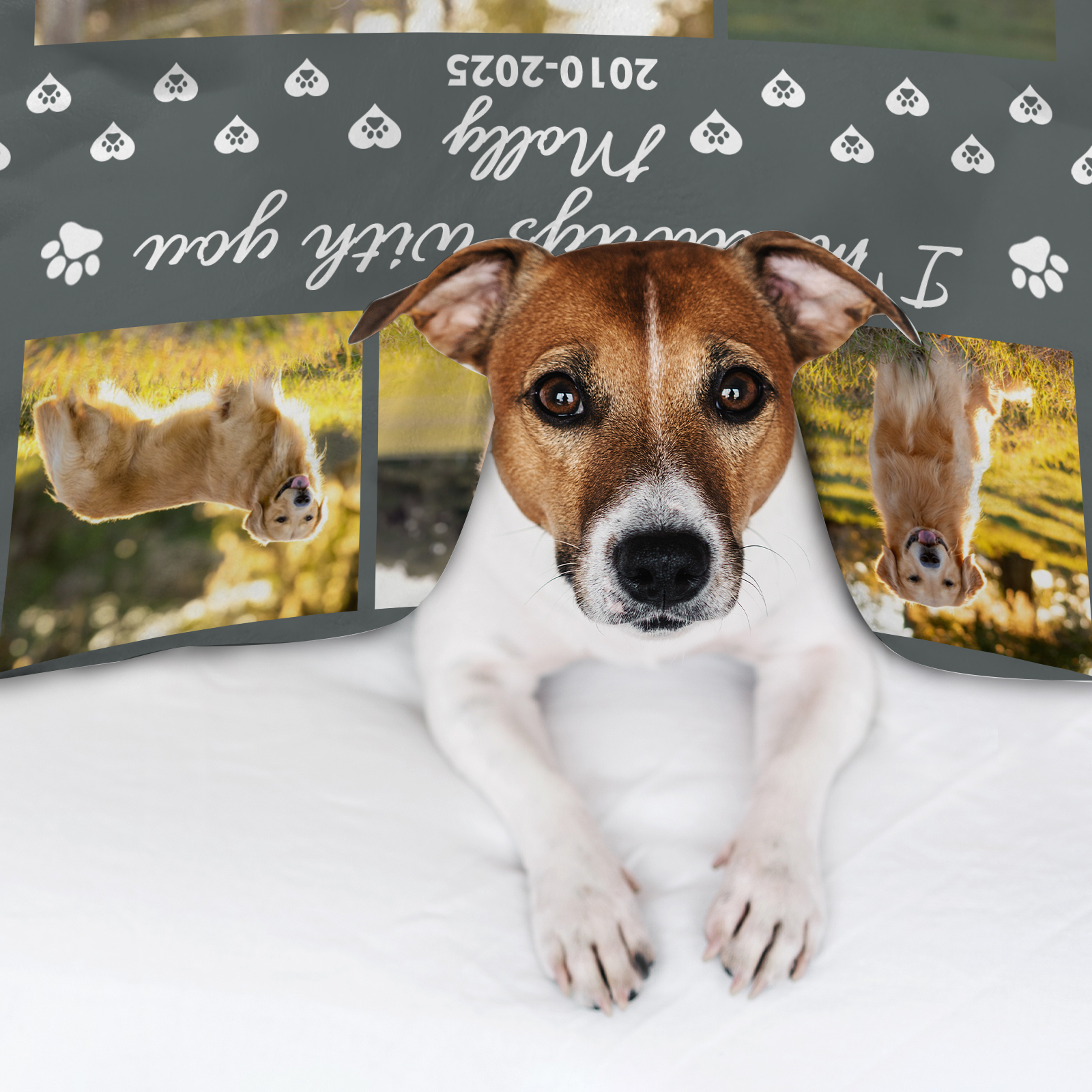 Custom Pet Memorial Blanket