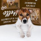 Custom Pet Memorial Blanket