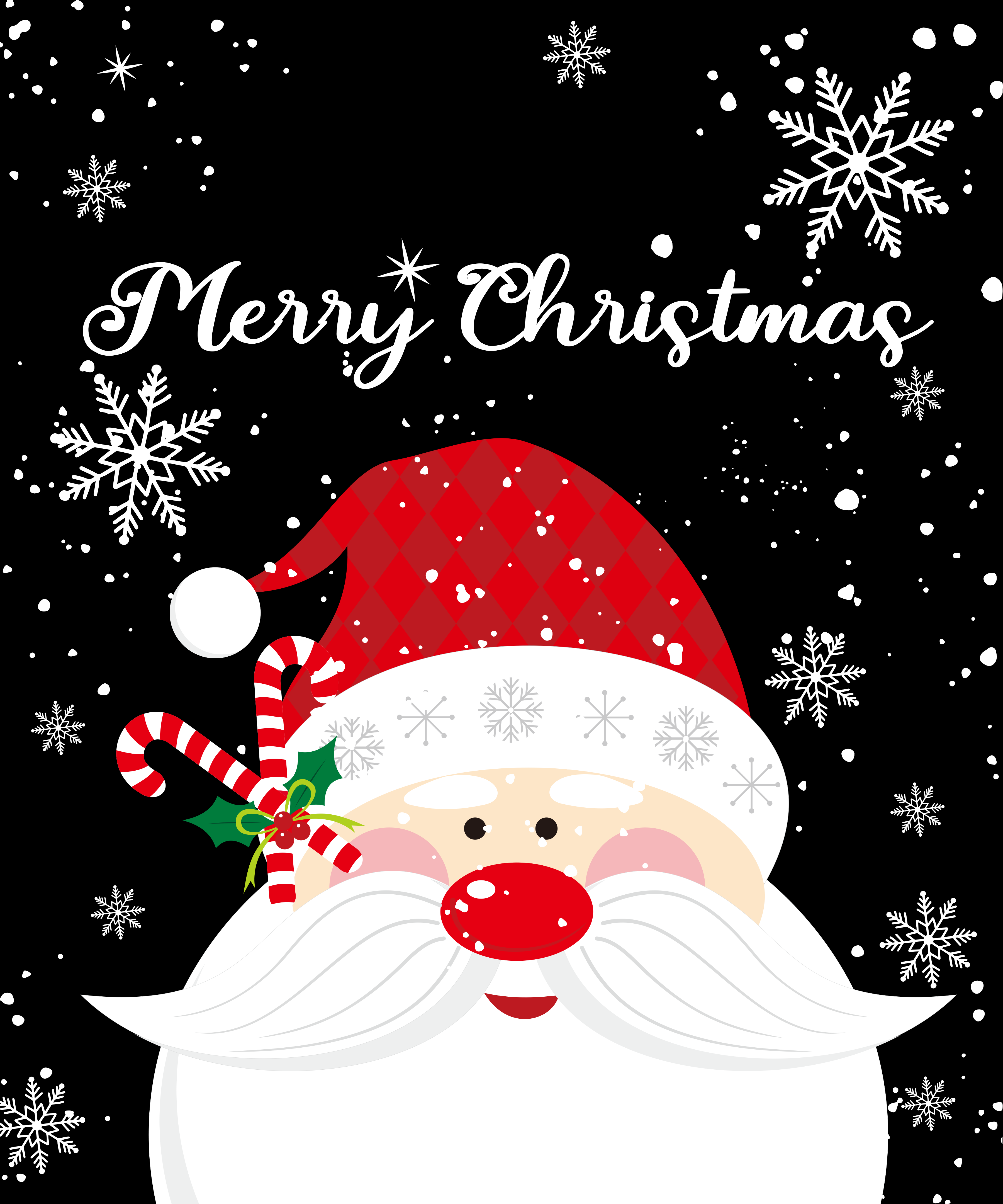 Christmas Santa Blanket with Name