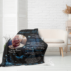 Personalized Memorial Blanket for Loved Ones